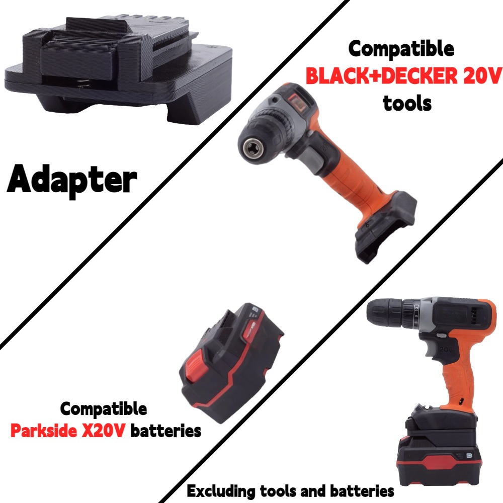 Black+Decker Tool Cordless - 파크사이드 X20V TEAM 리튬 이온 배터리용