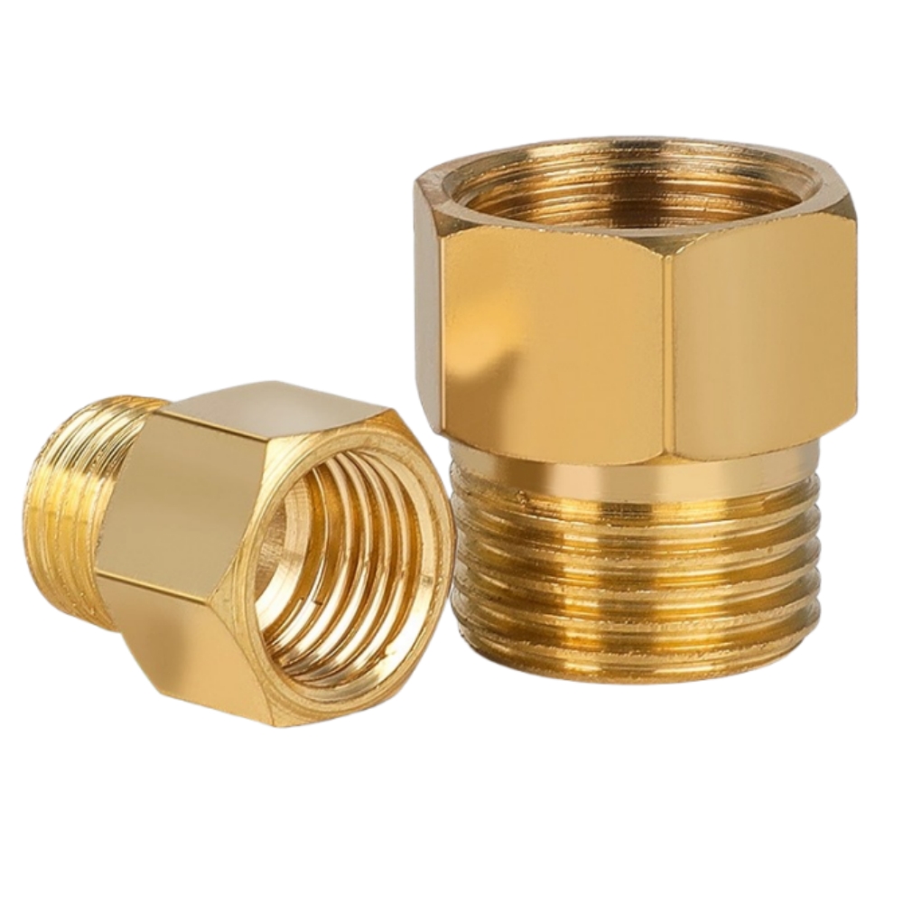 Compression Fitting Brass - 압력 게이지 변환 조인트 황동 튜브