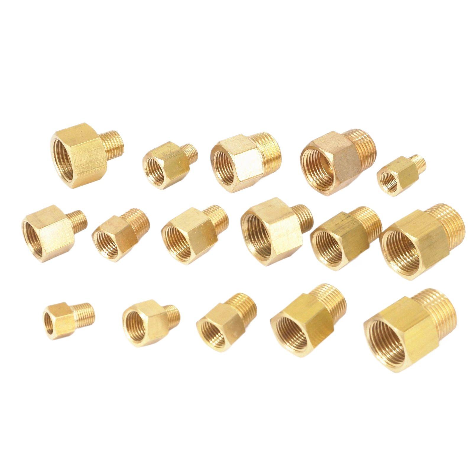 Compression Fitting Brass - 압력 게이지용 황동 파이프 피팅 어댑터,
