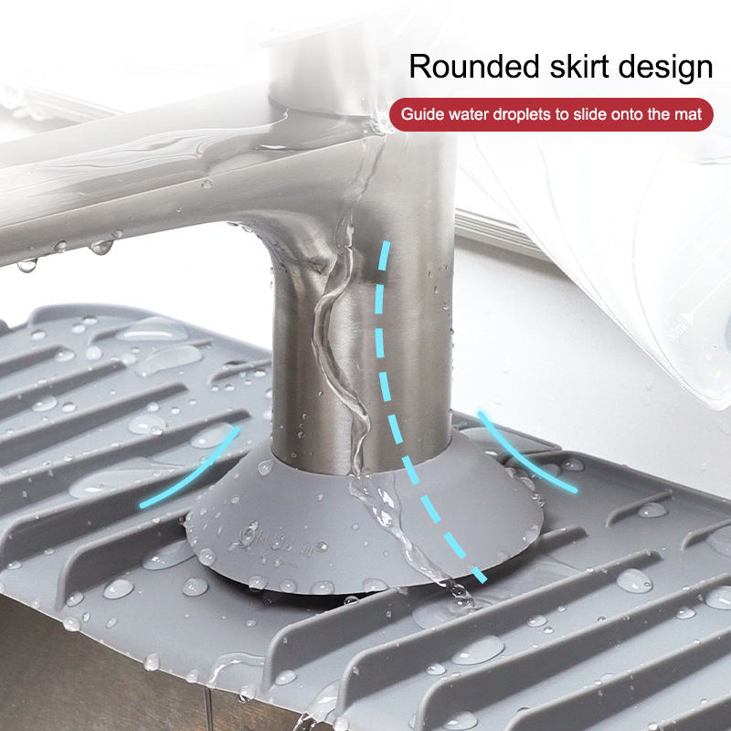 Silicone Tap Washer - 1개 실리콘 수도꼭지 흡수 매트 주방