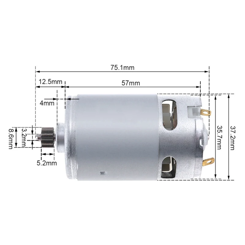 Bosch Drill Gsb 18V - RS550 DC 모터 12 13 톱니