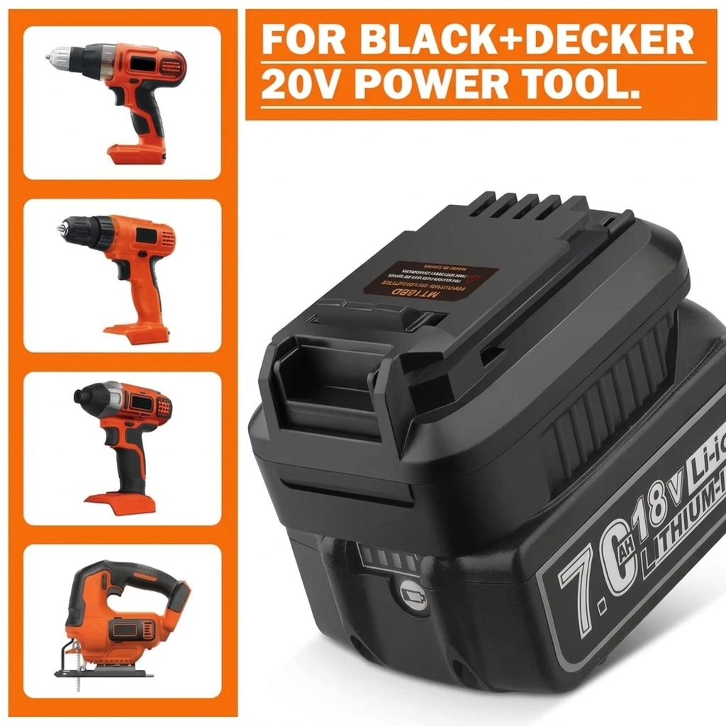 Black+Decker Tool Cordless - 마키타를 블랙앤데커 20V 무선 공구로 변환하는