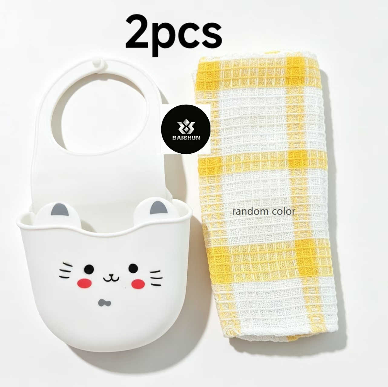 귀여운 고양이 모양 실리콘 수도꼭지 커버(2개) 배수구 - Silicone Tap Washer 리뷰 및 가격