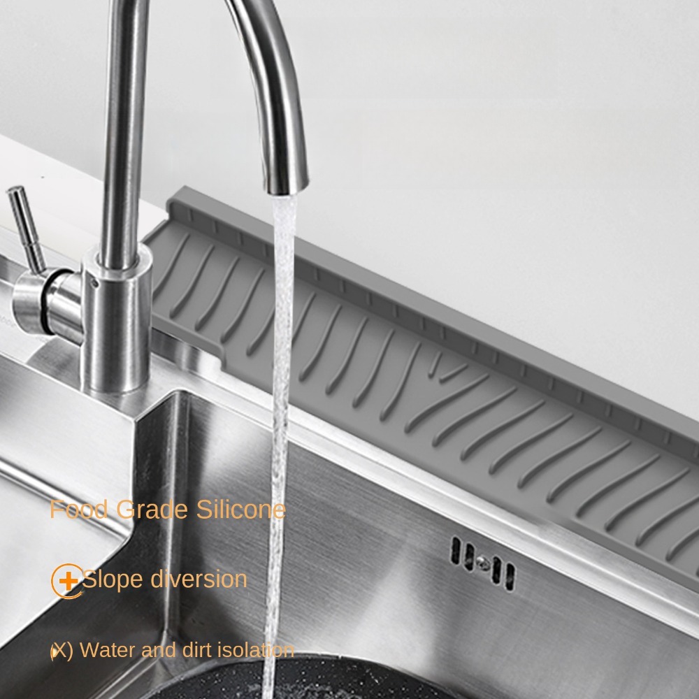 새로운 실리콘 배수 매트 미끄럼 방지 45cm 연장형  - Silicone Tap Washer 리뷰 및 가격