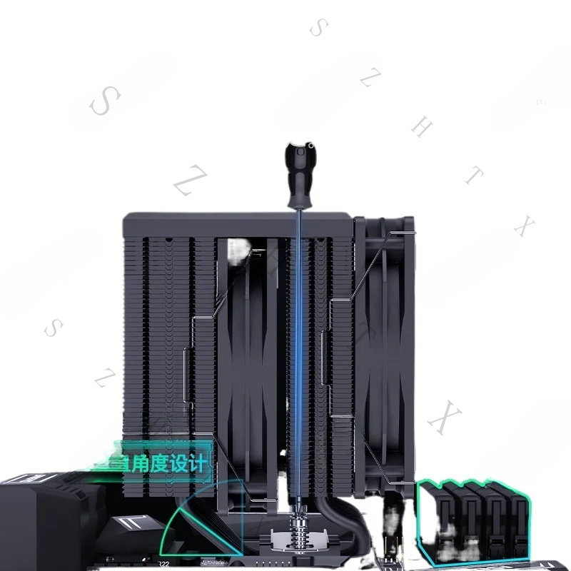 적합한 MT880 더블 타워 8 히트파이프 CPU 라디 - Pipe Freeze Spray 리뷰 및 가격