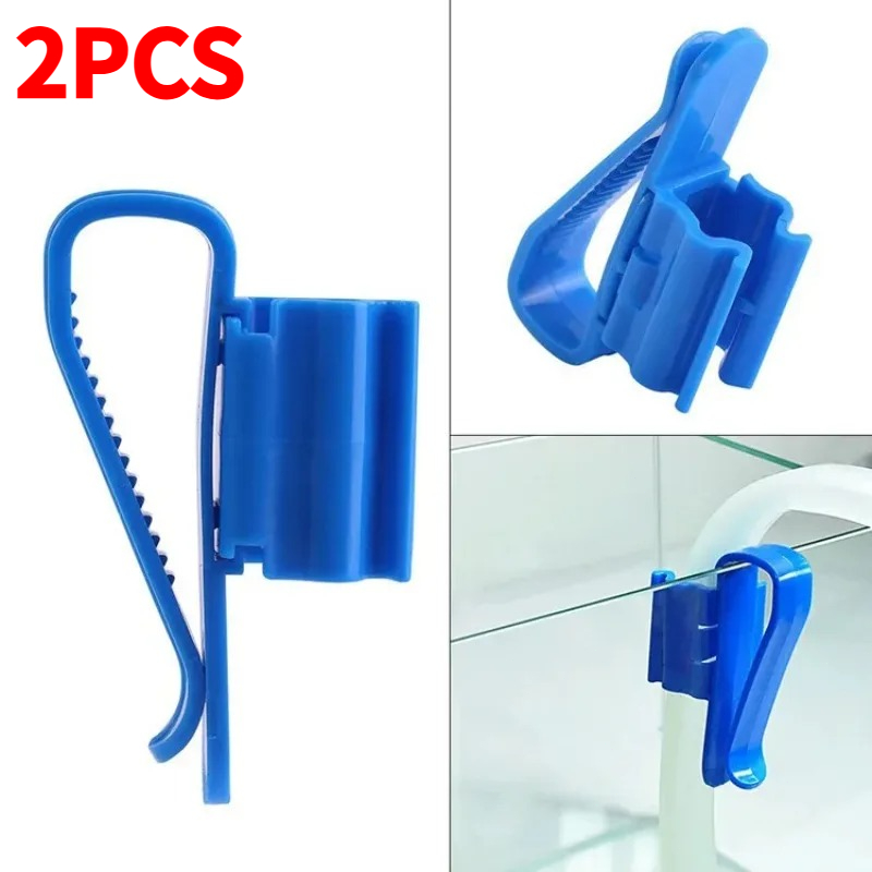 수족관 호스 클립 2개, 조절 가능한 필터 물관 고정  - Plastic Pipe Clip 리뷰 및 가격