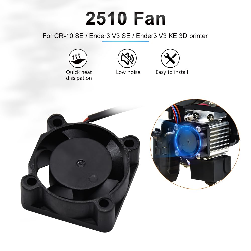Creality Ender 3 V3 SE 압출기 팬,  - Creality Printer Ender 3 V3 리뷰 및 가격