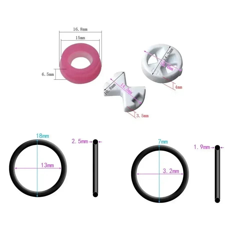 세라믹 실리콘 와셔 세트 이이탑 - 샤워/온도조절 믹싱 - Silicone Tap Washer 리뷰 및 가격